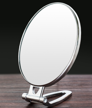 Fashion Retro Desktop Makeup Mirror Creative Double-sided Handle Mirror Personality Simple Portable Folding Wall Mirror Q425 2024 - buy cheap