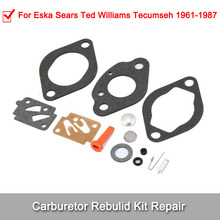 Carburetor Rebuild Kit Repair For Eska Sears Ted Williams Tecumseh Outboard Motor 1961-1987 2024 - buy cheap