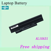 Bateria preta para laptops acer aspire one d255 d260, bateria para laptop al10a31 al10b31 al10g31 icalicz31/65 lc. btp00.128 lc. btp00.129 2024 - compre barato