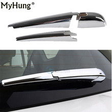 For Toyota RAV4 XA40 2014 Car Rear Window Wiper Cover Trim Car Styling ABS Chrome 3pcs Per Set Car-styling 2024 - buy cheap