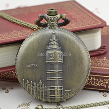 50pcs/lot DHL Free Shipping Bronze Pocket Watch Top  Quality Watch Necklace Gift Watch Factory Price Wholesale 2024 - buy cheap