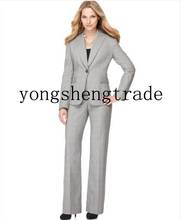 Fashion Women Suits Custom Women Suit Light Gray Lady Suit Ladies's Suits 606 2024 - buy cheap