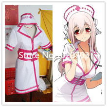 Super Sonico nurse Cosplay Costume AS 2024 - buy cheap