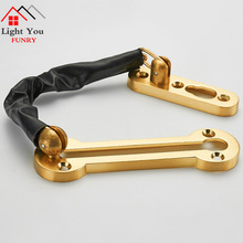 Hotel anti-theft door chain lock chain Household Indoor anti-theft buckle door bolt thickening door lock anti-lock buckle 2024 - buy cheap