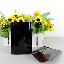 DHL-bolsas de plástico con sello térmico para envasado de alimentos, bolsas de papel de aluminio negro de 6x9cm para almacenamiento de aperitivos, 2000 unids/lote 2024 - compra barato