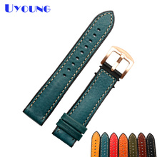 latest charm leather stitched bracelet  rubber bottom watch strap wristwatches band 18 20 22 24mm waterproof Silicone nato strap 2024 - buy cheap