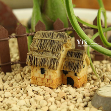1 pcs banda House Fairy Garden Potted plant Miniature Craft Micro Cottage Landscape Decoration For DIY Resin Crafts 2024 - buy cheap