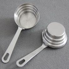 Stainless steel measuring tools 15/30/45/60ML combination tea spoon kitchen measuring spoon 2024 - buy cheap