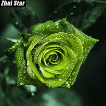 Full Square Diamond 5D DIY Diamond Painting "rose" Embroidery Cross Stitch Rhinestone Mosaic Painting Decor 2024 - buy cheap