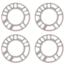 4 шт. 5 мм Универсальные разделительные прокладки для автомобильных колес из алюминиевого сплава 2024 - купить недорого