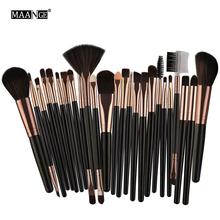 MAANGE  25pcs Makeup Brushes Set Beauty Foundation Power Blush Eye Shadow Brow Lash Fan Lip Face Make Up Brushes Tools 2024 - buy cheap