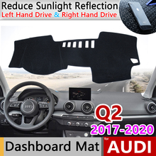 for Audi Q2 2017 2018 2019 2020 Anti-Slip Mat Dashboard Cover Pad Sunshade Dashmat Protect Carpet Anti-UV Accessories S-line Rug 2024 - buy cheap