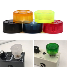 5pcs Candy Colorful Plastic Bumpers Footswitch Protector For Guitar Effect Pedal Mix Footswitch Topper 2024 - buy cheap