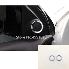 For Jeep Grand Cherokee 2014 2015 2016 2017 2018 car A column audio speak window windshield side triangle lamp trim 2pcs 2024 - buy cheap