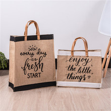 Women Linen Luxury Tote Large Capacity Female Casual Shoulder Bag Lady Daily Handbag Fresh Beach Shopping Bag 2024 - buy cheap