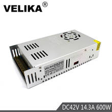 Switching power supply DC 42V 14.3A 600W Driver Transformers AC110V 220V TO DC42V SMPS for Led Strip Modules Light CCTV 3D Print 2024 - buy cheap
