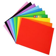 10 folhas de papel de espuma esponja diy, 1mm de espessura, multicolorida, dobrável, papel de scrapbooking, artesanato, projeto de espuma de perfuração artesanal 2024 - compre barato