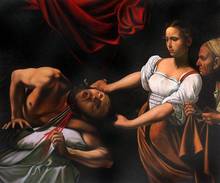 Hand Painted Canvas Oil Paintings Figure Wall Decor Judith Beheading Holofernes Michelangelo da Caravaggio Painting No Framed 2024 - buy cheap