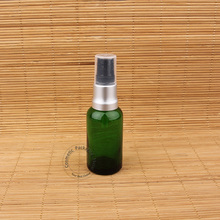 5pcs/Lot 30ml/cc Glass Essential Oil Green Bottle Lotion Pump Pot 1OZ  Women Cosmetic Container Essential Oil Refillable Vial 2024 - buy cheap