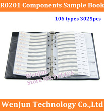 Высокое качество R0201 0201 серии супером SMD резистор 106 типов 3025 шт 5% Допуск электронные компоненты книга образцов 2024 - купить недорого