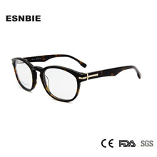 ESNBIE Men Vintage Round Glasses Mens Frame Eyeglasses Brand Designer Retro Optical Glasses For Women Oculos De Grau Feminino 2024 - buy cheap
