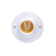 4PCS E27 Socket Lamp Holder Square Round Bulb Lamp Base Fitting e27 Converter Light Bulb Adapter for Home Lighting Exhibition 2024 - buy cheap