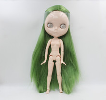 O Envio gratuito de big desconto RBL-713EJ DIY Nude Blyth 4 cor dos olhos grandes boneca de presente de aniversário da boneca para a menina com a bela cabelo bonito brinquedo 2024 - compre barato