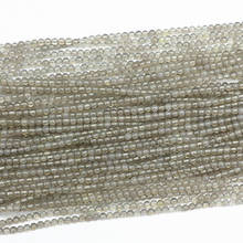 Elegant natural grey agat onyx stone carnelian 2mm 3mm round fashion diy jewelry accessories loose beads 15inch B419 2024 - buy cheap
