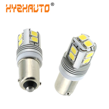 HYZHAUTO BA9S T4W Car LED License Plate Lights White Interior Map Dome Light Backup Parking Lamp 1891 641 BA9 H6W 2835 10SMD 2PC 2024 - buy cheap