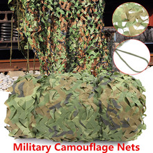 Military Camouflage Netting Blinds Outdoor Camping Hunting Shooting CS Games Hide Mesh Netting Beach Sun Shelter Car Cover Nets 2024 - buy cheap