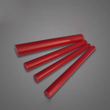 Vara de nylon em pu de 500mm, vara de poliuretano elástica de 20mm-55mm de diâmetro externo vermelho e alta qualidade 2024 - compre barato