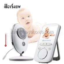 Monitor para o bebê, intercomunicador sem fio, 2.4 cores, com áudio, vídeo e led 2024 - compre barato