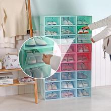 New Transparent Shoes Drawer Case Stackable Sundries Storage Box Rack Organizer 2024 - buy cheap
