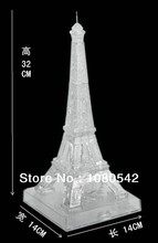Crystal Eiffel Tower 3D Puzzle DIY Educational funny hot toys puzzles for children 2024 - buy cheap