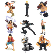 Banpresto-figura del rey del artista, muñeco coleccionable de PVC, Luffy, Sanji, Usopp, 9 estilos 2024 - compra barato