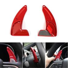 Chuang Qian 2Pcs Steering Wheel Shift Paddle Shifter Trim Cover For Jeep Grand Cherokee 2014-2019 Newest (Red) 2024 - buy cheap