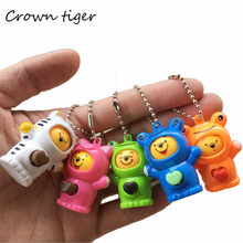 Funny cartoon doll Face Changing Expression antistress toy Keychain Action Figure Relieve Stress Change Face Toy For Kids Baby 2024 - buy cheap