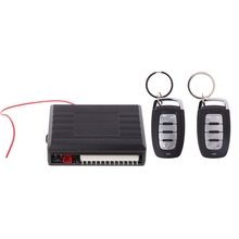 Sistemas universais de alarme de carro, kit de travamento central de portas sem chaves 12v com controle remoto 2024 - compre barato