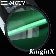 KnightX 49 52 58 62 67 77 HD MC UV for NIKON camera filter d5200 d3300 instax Lens Camera Accessory 5D 6D 7D Canon EOS 1000d 5d 2024 - buy cheap