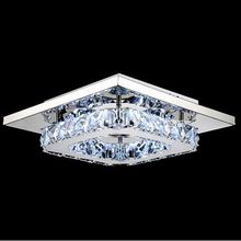 Modern Led Ceiling Lights Ceiling Lamp Flush Mount Crystal Light 90-265V 8W Surface Mounted Hallway Bed Room Lighting 2024 - buy cheap