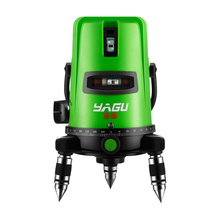 Medidor de água plana de 5 linhas, luz verde, 2 linhas, laser infravermelho, alta precisão, rodízio automático 2024 - compre barato