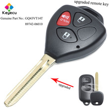 KEYECU Upgraded Keyless Entry Remote Car Key - 315MHz & 4C Chip - FOB for Toyota Camry Corolla Sienna Echo Solara P/N: GQ43VT14T 2024 - buy cheap