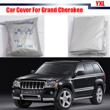 Cawanerl Car Cover Sun Shade Snow Rain Sun Shield Resistant Anti UV Scratch Cover Car-Cover For Jeep Grand Cherokee 2024 - buy cheap