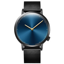 Mens Business Male Watch 2019 Fashion Classic Gold Quartz Stainless Steel Wrist Watch Watches Men Clock relogio masculino 2024 - buy cheap