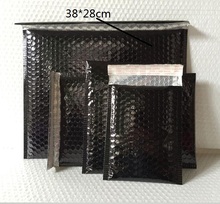 Inner Size:36*28cm Large Black Bubble Mailers Padded Envelopes Packaging Shipping Bags Aluminizer Bubble Mailing Envelope 2024 - buy cheap