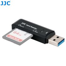JJC 5Gbps USB 3.0 Camera Memory Card Reader SD/Micro SD/TF/SDHC/SDXC Readers for Win98/ME/2000/XP/WIN7/Mac OS 2024 - buy cheap