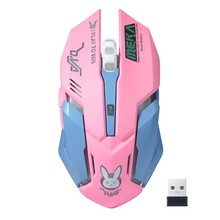 Girls 2.4G Mice Optical Mouse Cordless USB Receiver PC Computer Wireless Mouse For Laptop 0A Drop Shipping 2024 - buy cheap