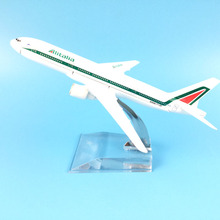Free Shipping,ALITALIA Boeing 777 Alitalia,16cm,metal airplane models,airplane model, airbus machine,child gift kids toys 2024 - buy cheap