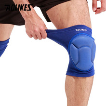 AOLIKES 1 Pair Thickening Football Volleyball Extreme Sports knee pads brace support Protect Cycling Knee Protector Kneepad 2024 - buy cheap