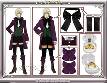 Anime Black Butler Season 2 Earl Alois Uniform Trancy Cosplay Party Costume Custome With Ring 2024 - buy cheap